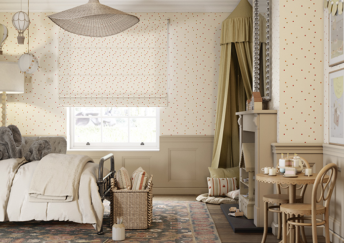 May Day, Balloons Spice - Twist&Fit Roman Blind - Image 3